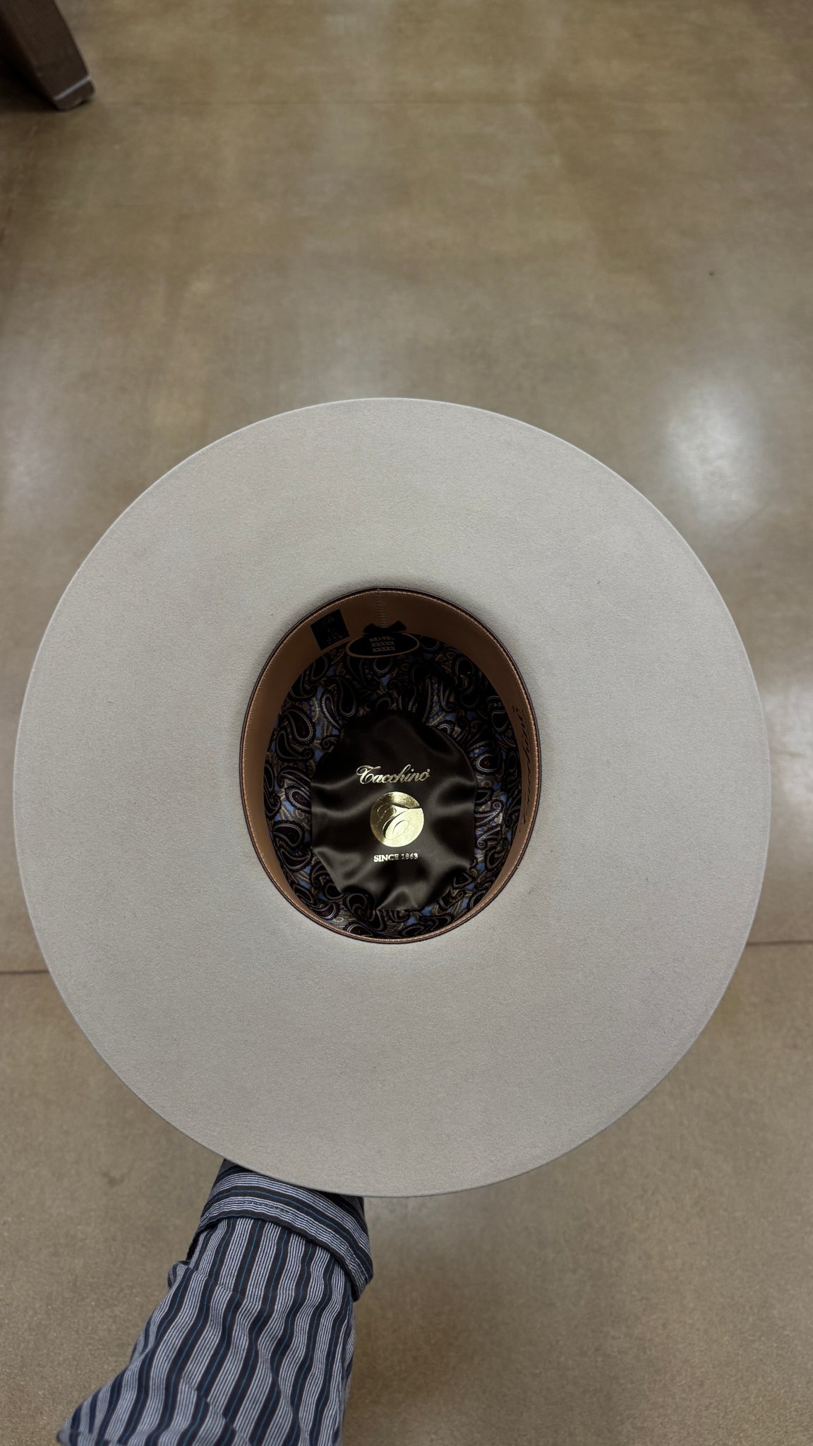 10x Sand Tacchino Hat Co Felt