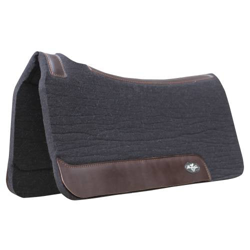 STEAM PRESSED FELT BARREL SADDLE PAD (28" X 30")