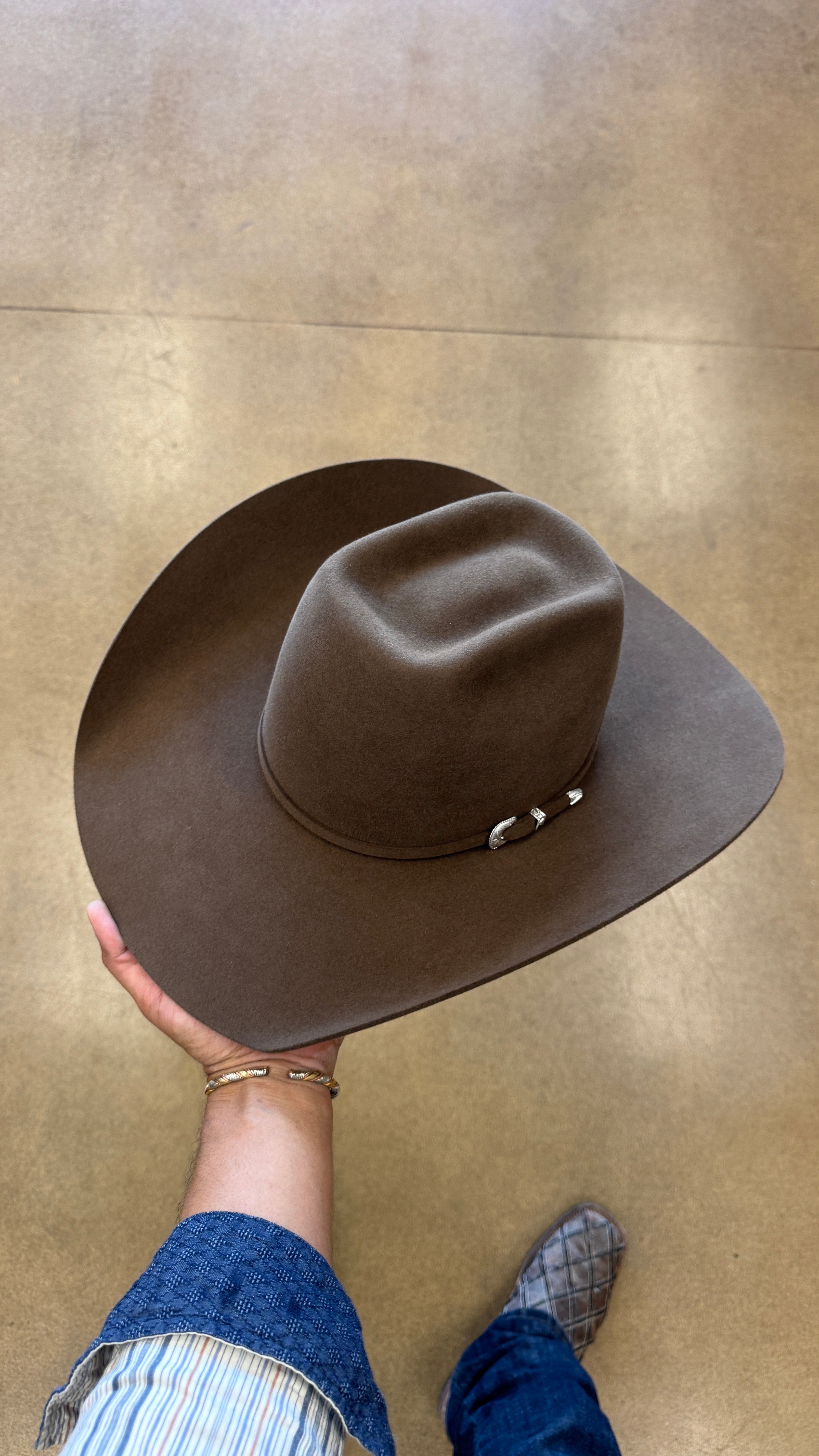 20x Beaver Tacchino Pecan Felt – Herradura Hats