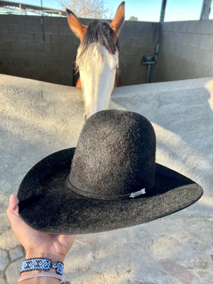 Grizzly top felt hat